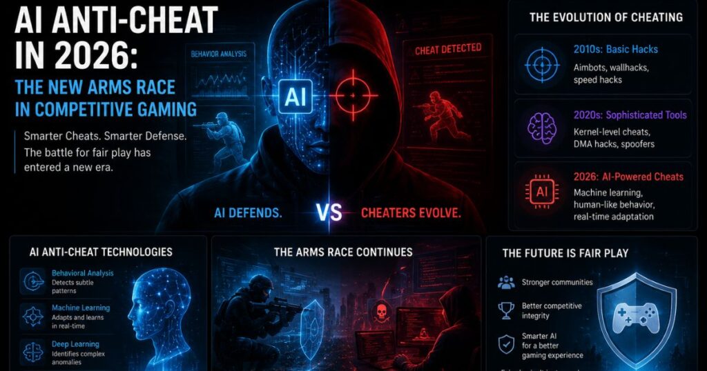 AI Anti-Cheat in 2026:The New Arms Race in Competitive Gaming